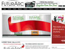 Tablet Screenshot of futurarc.com